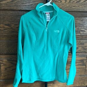 North face quarter zip fleece size small
